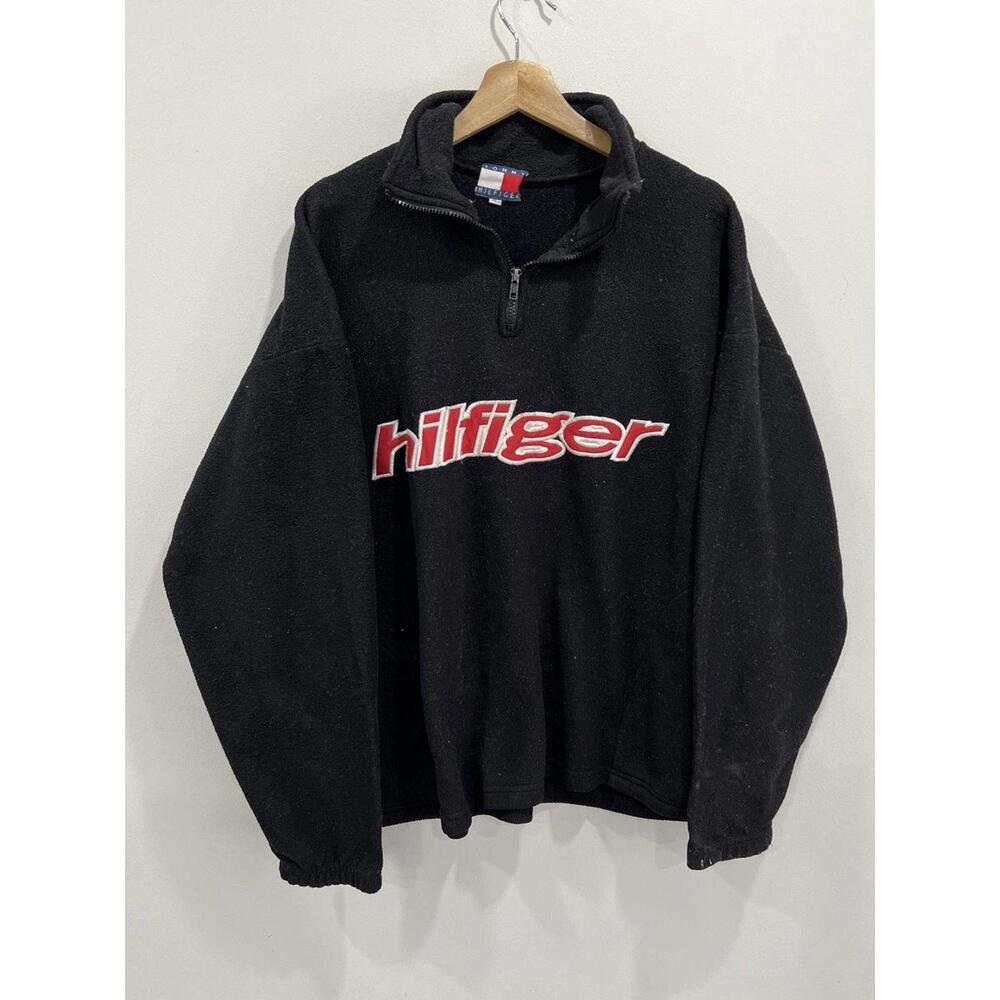 Vintage Tommy Hilfiger Fleece Quarter Zip sweater